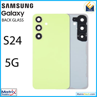 Samsung Galaxy S24 5G Back Cover Glass With Camera Lens (Aftermarket Plus)