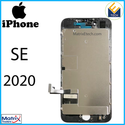 iPhone SE (2020) LCD Screen Replacement  Assembly With Steel Plate