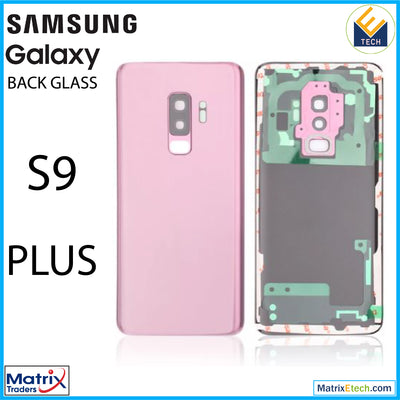 Samsung Galaxy S9 Plus Back Cover Glass With Camera Lens (Service Pack)