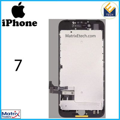 iPhone 7 LCD Screen Replacement Assembly With Steel Plate