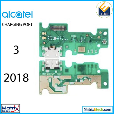 Alcatel 3 (5052 2018) Charging Port With PCB Board (Aftermarket Plus) - Matrix Traders