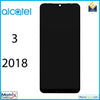 Alcatel 3 (5052 2018) LCD Assembly With Frame (Refurbished) (Black) - Matrix Traders