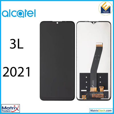 Alcatel 3L (6056 2021) LCD Assembly Without Frame (Refurbished) (All Colors) - Matrix Traders