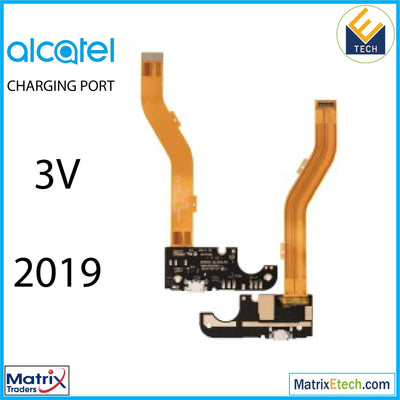 Alcatel 3V (5032 2019) Charging Port Flex Cable (Micro USB Version) (Aftermarket Plus) - Matrix Traders