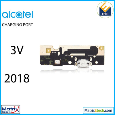 Alcatel 3V (5099 2018) Charging Port With PCB Board (Aftermarket Plus) - Matrix Traders