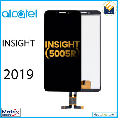 Alcatel AT&T Insight (5005R 2019) OLED Assembly Without Frame (Refurbished) (Black) - Matrix Traders