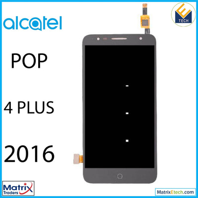 Alcatel Pop 4+ (5056 2016) LCD Assembly Without Frame (Refurbished) (Black) - Matrix Traders