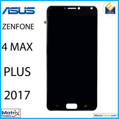 Asus ZenFone 4 Max Plus (ZC554KL 2017) LCD Assembly Without Frame (Refurbished) (Black) - Matrix Traders