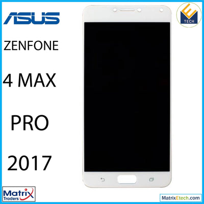 Asus ZenFone 4 Max Pro (ZC554KL 2017) LCD Assembly Without Frame (Refurbished) (White) - Matrix Traders