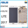 Asus ZenFone 4 Selfie Lite (ZB553KL 2017) LCD Assembly With Frame (Refurbished) (White) - Matrix Traders