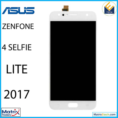 Asus ZenFone 4 Selfie Lite (ZB553KL 2017) LCD Assembly Without Frame (Refurbished) (White) - Matrix Traders