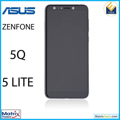 Asus ZenFone 5Q 5 Lite (ZC600KL X017DA) Best quality LCD Assembly With (Refurbished) (Midnight Black) - Matrix Traders