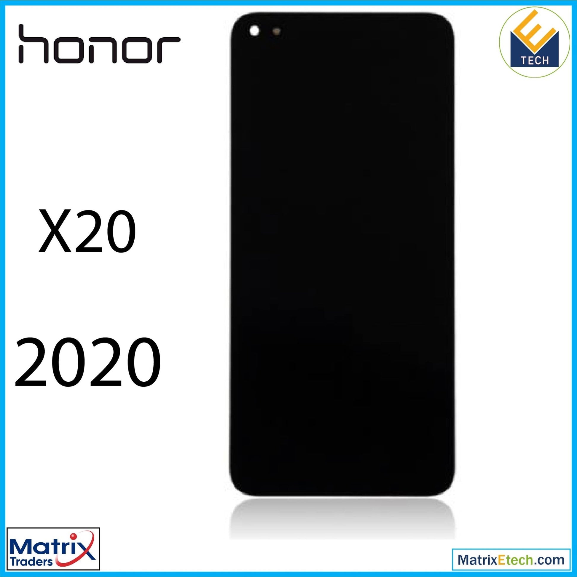 Honor X20 (2021) LCD Assembly Without Frame (Refurbished) (All Colors) - Matrix Traders