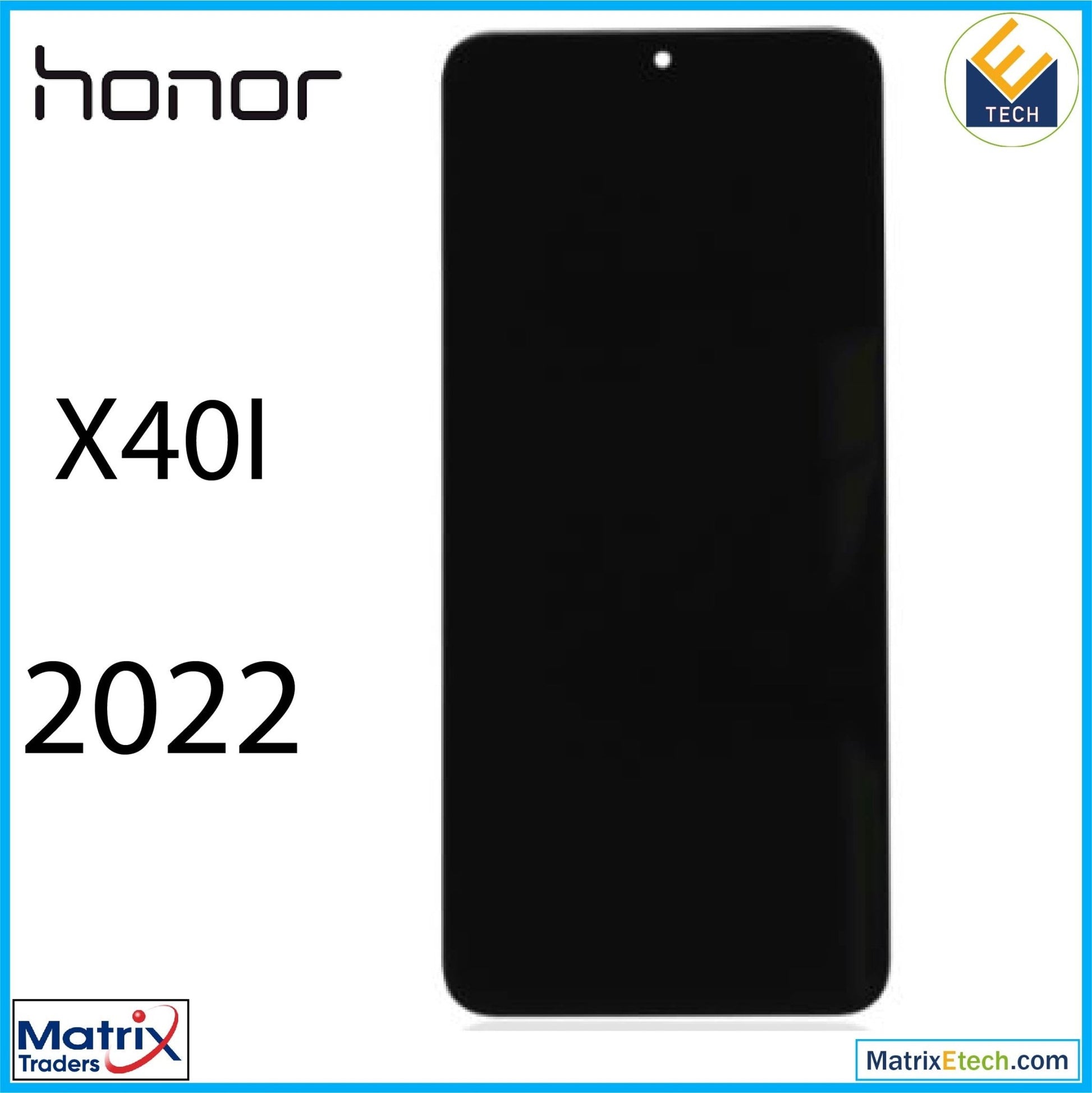 Honor X40i (2022) LCD Assembly Without Frame (Refurbished) (All Colors) - Matrix Traders