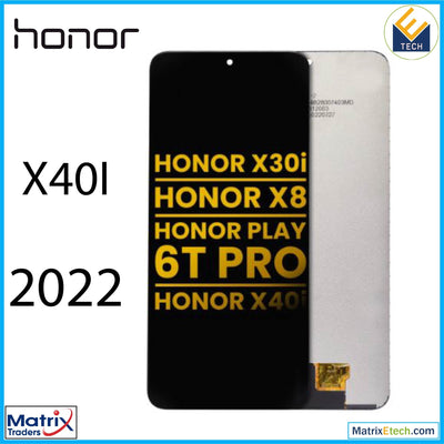 Honor X40i (2022) LCD Assembly Without Frame (Refurbished) (All Colors) - Matrix Traders