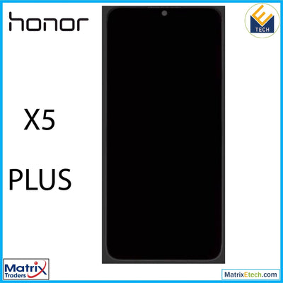 Honor X5 Plus LCD Assembly With Frame (Refurbished) (All Colors) - Matrix Traders