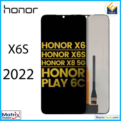 Honor X6S (2022) LCD Assembly Without Frame (Refurbished) (All Colors) - Matrix Traders