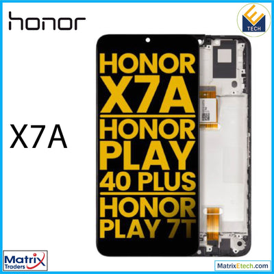 Honor X7A LCD Assembly With Frame (Refurbished) (All Colors) - Matrix Traders