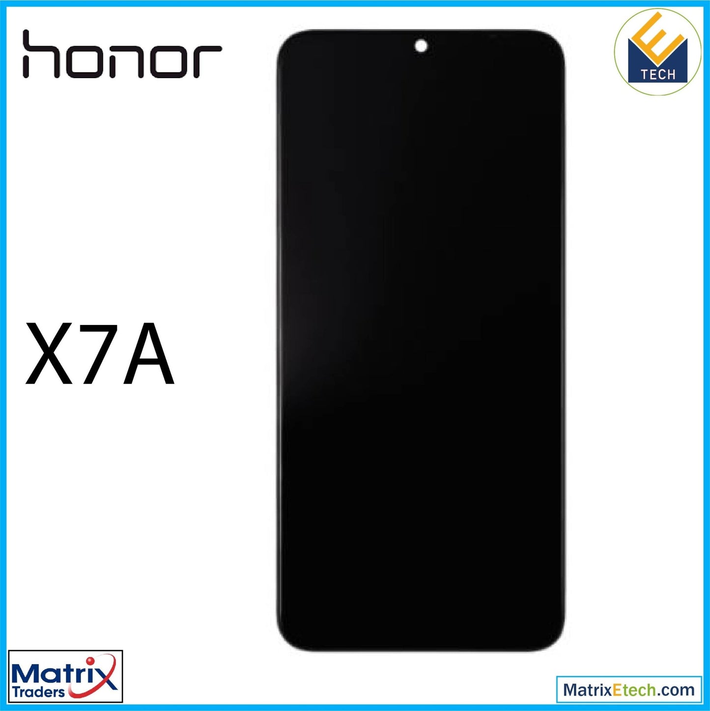 Honor X7A LCD Assembly With Frame (Refurbished) (All Colors) - Matrix Traders