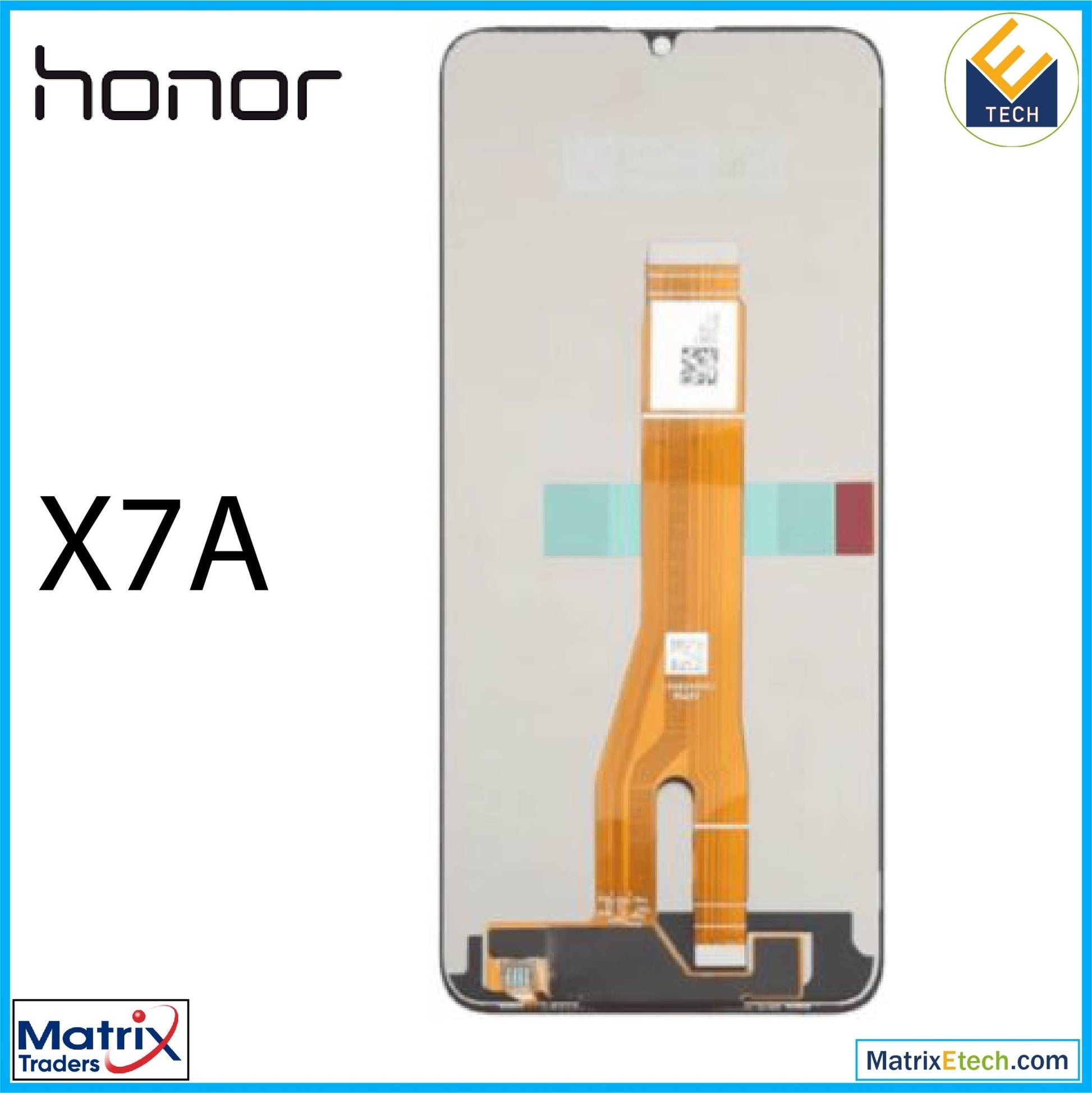 Honor X7A LCD Assembly Without Frame (Refurbished) (All Colors) - Matrix Traders