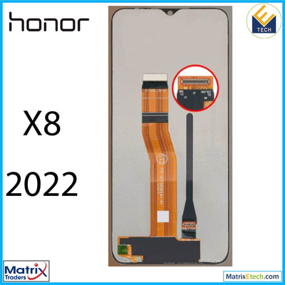 Honor X8 (2022) LCD Assembly Without Frame (Refurbished) (All Colors) - Matrix Traders