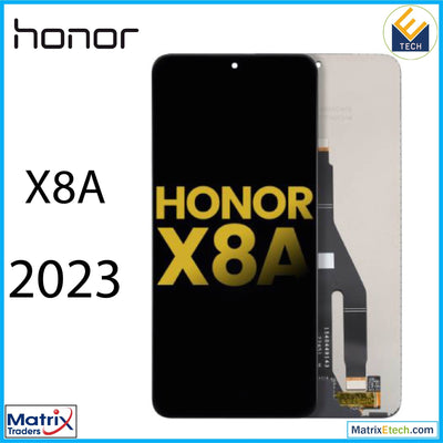 Honor X8a (2023) LCD Assembly With Frame (Refurbished) (Midnight Black) - Matrix Traders