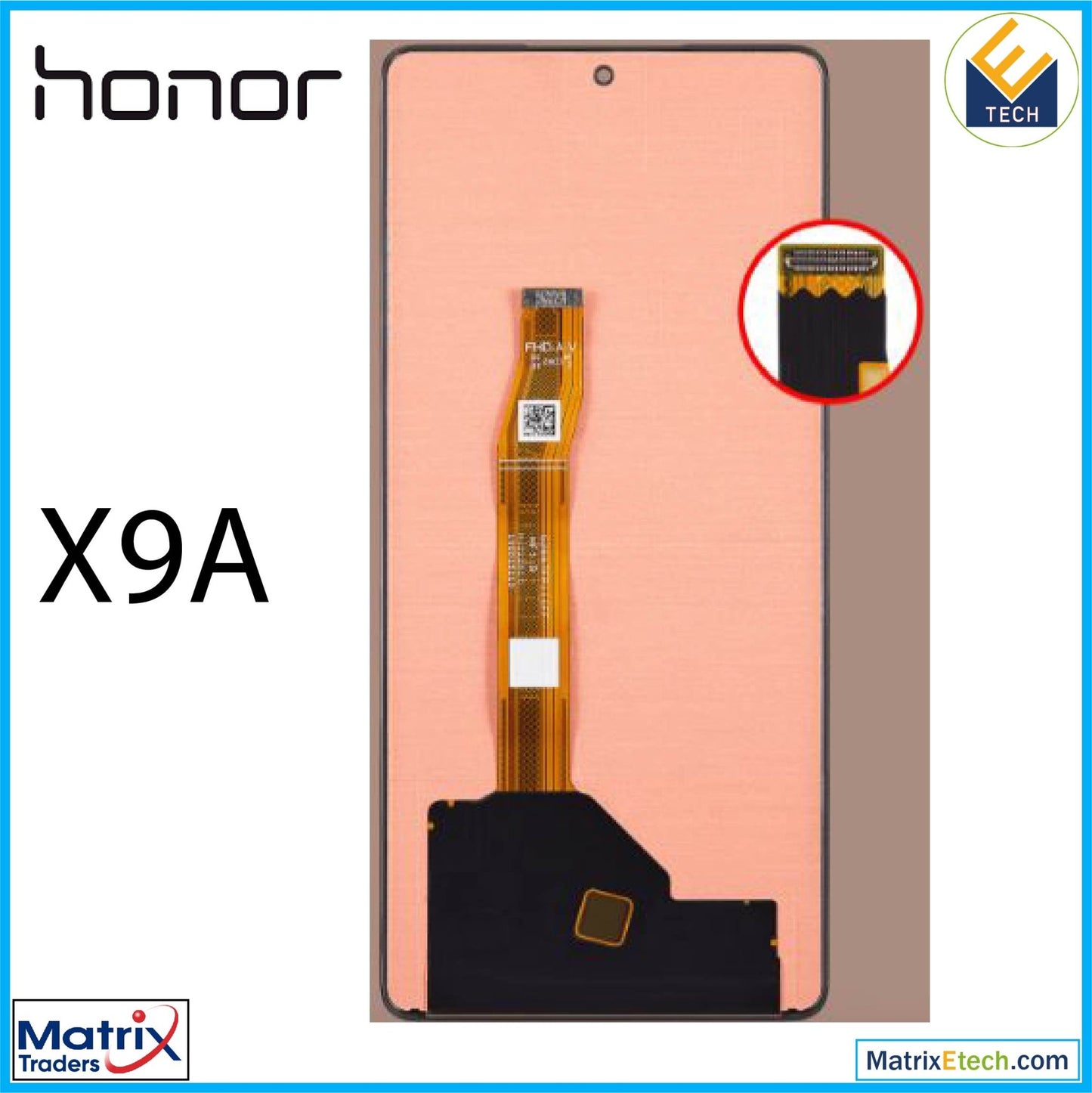 Honor X9A LED Assembly Without Frame (Refurbished) (All Colors) - Matrix Traders