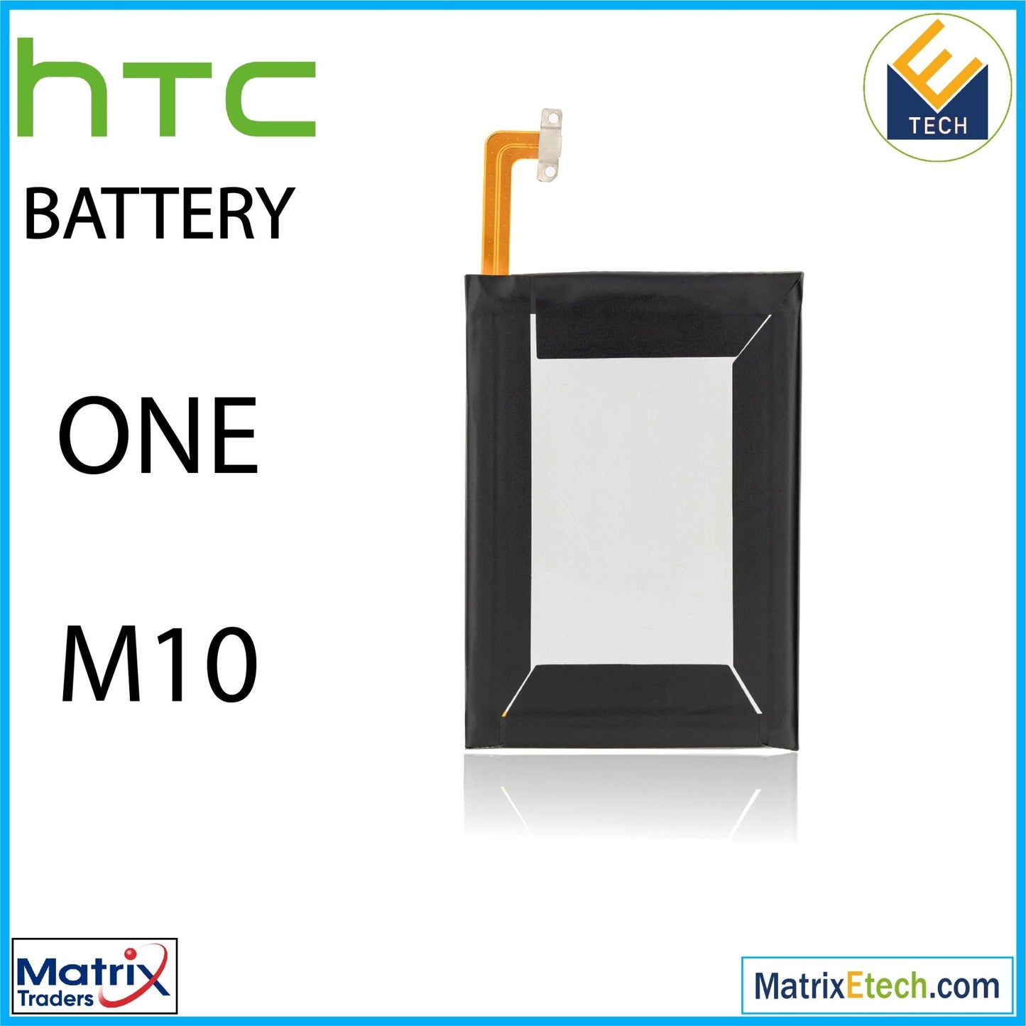 HTC ONE M10 Replacement Battery (B2PS6100) (Normal) - Matrix Traders