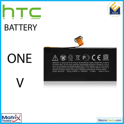 HTC One V Replacement Battery (BK76100) (Normal) - Matrix Traders