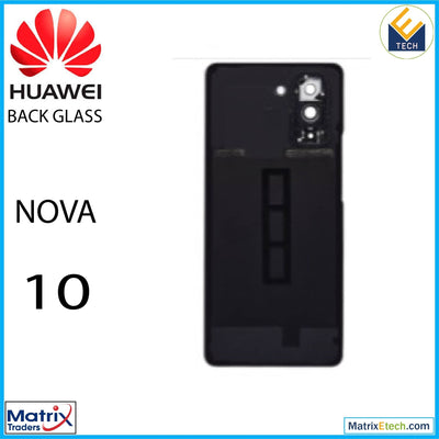 Huawei Nova 10 Back cover Glass With Camera Lens (Gold) - Matrix Traders