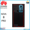 Huawei Nova 8 Pro Back cover Glass With Camera Lens (Green) - Matrix Traders