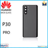 Huawei P30 Pro Back cover Glass With Camera Lens (Black) - Matrix Traders