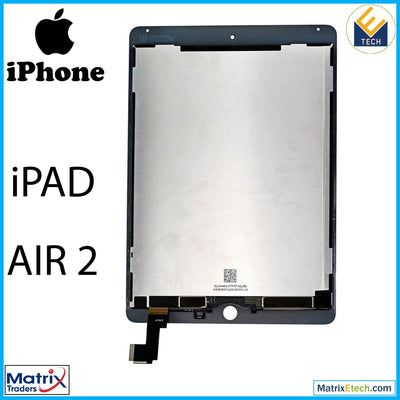 iPad Air 2 LCD Assembly With Digitizer (Aftermarket Plus) (White) - Matrix Traders