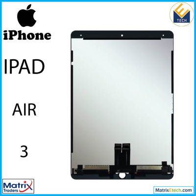 iPad Air 3 LCD Assembly With Digitizer (Blemish Grade A) (Black) - Matrix Traders