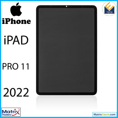 iPad Pro 11 4th Gen (2022) LCD Assembly With Digitizer (Premium) (All Colors) - Matrix Traders