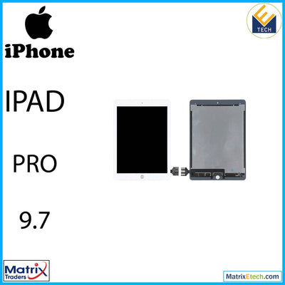 iPad Pro 9.7 LCD Assembly With Digitizer (Blemish Grade A) (White) - Matrix Traders