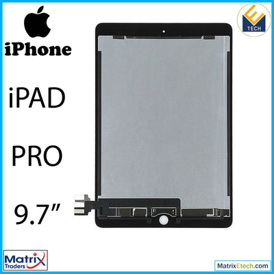 iPad Pro 9.7 LCD Assembly With Digitizer (Premium) (Black) - Matrix Traders