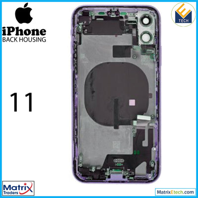 iPhone 11 Back Housing W Small (Pull Grade A) - Matrix Traders