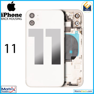 iPhone 11 Back Housing W Small (Pull Grade A) - Matrix Traders