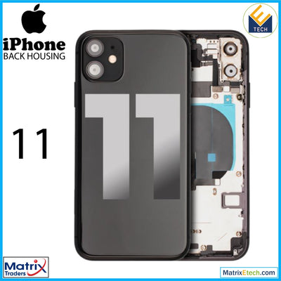 iPhone 11 Back Housing W Small (Pull Grade C) - Matrix Traders