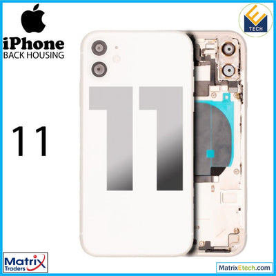 iPhone 11 Back Housing W Small (Pull Grade C) - Matrix Traders