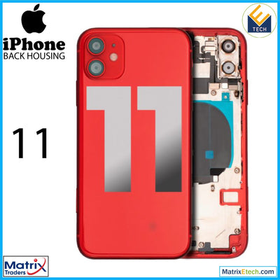 iPhone 11 Back Housing W Small (Pull Grade C) - Matrix Traders