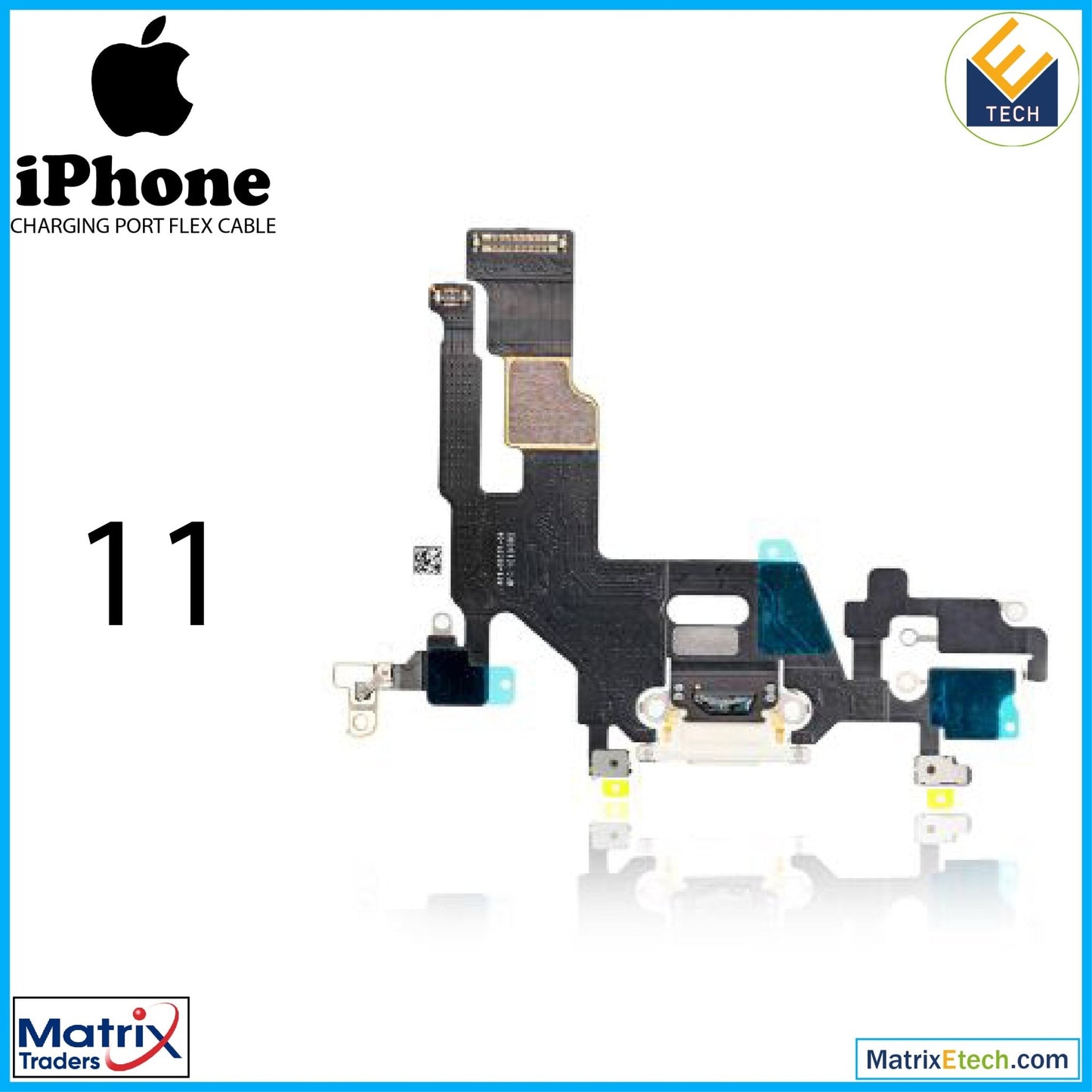 iPhone 11 Charging Port Flex Cable (Aftermarket Plus) - Matrix Traders