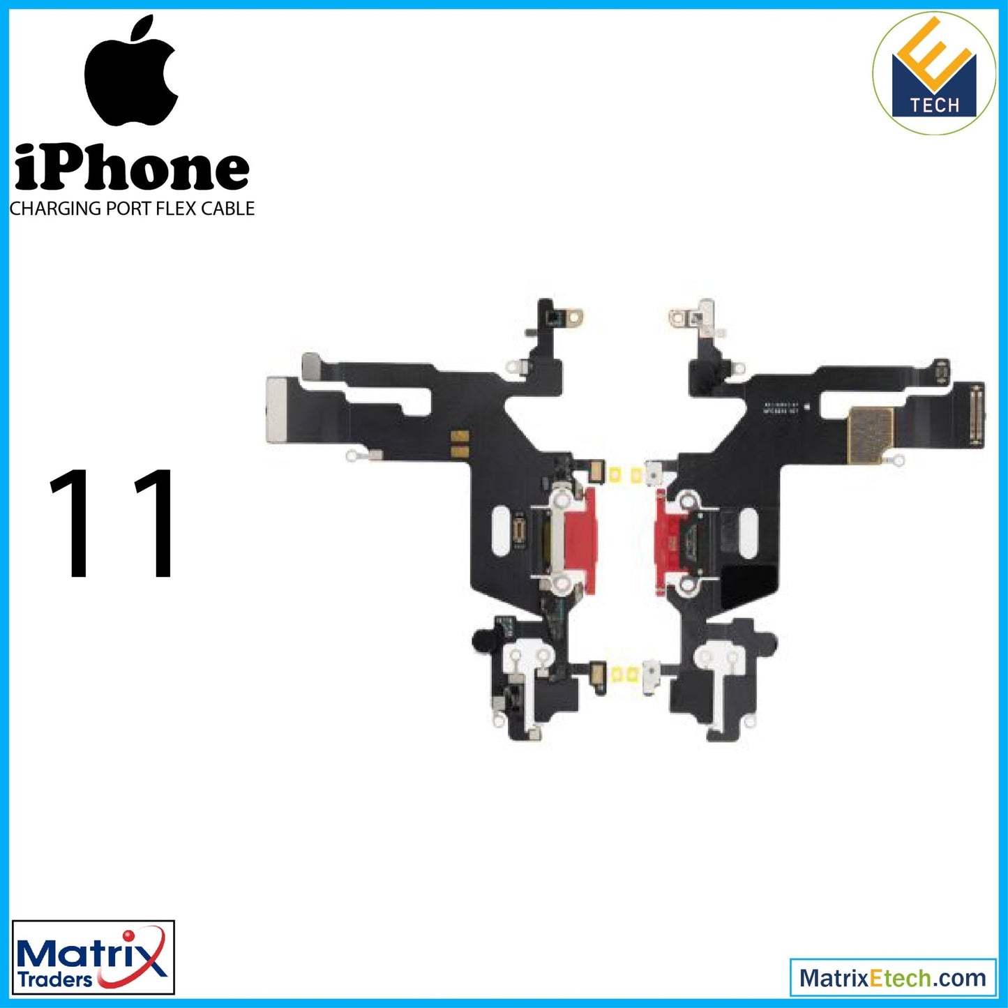 iPhone 11 Charging Port Flex Cable (Premium) - Matrix Traders