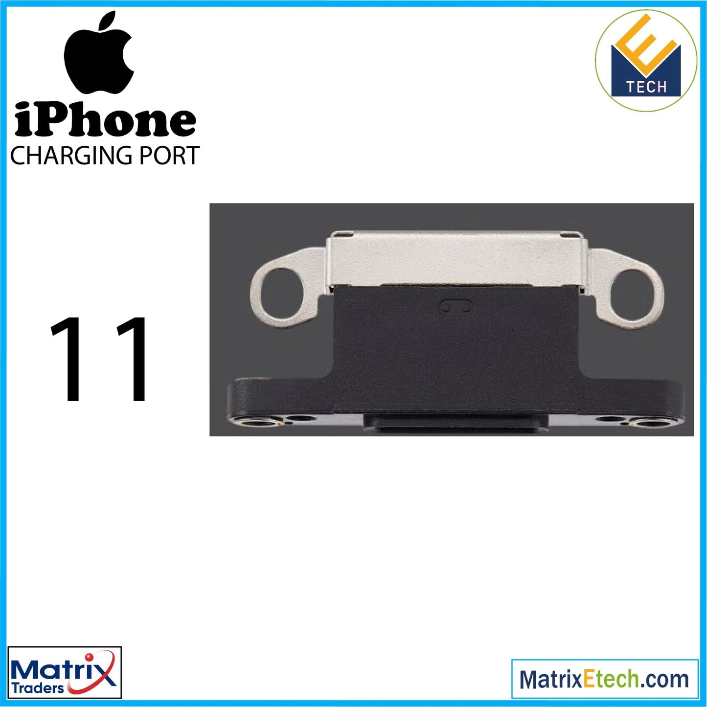 iPhone 11 Charging Port Only (10 Pack) - Matrix Traders