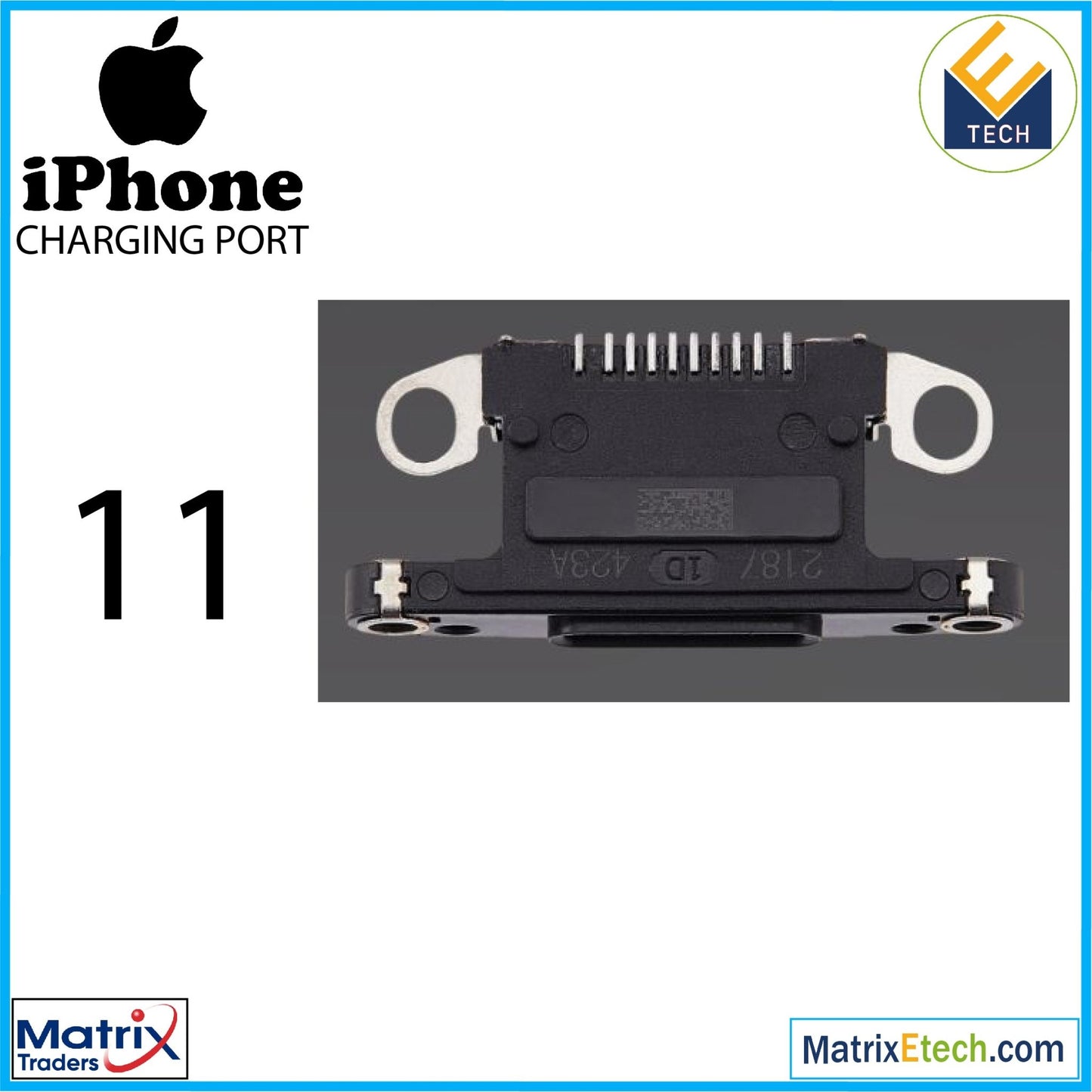 iPhone 11 Charging Port Only (10 Pack) - Matrix Traders