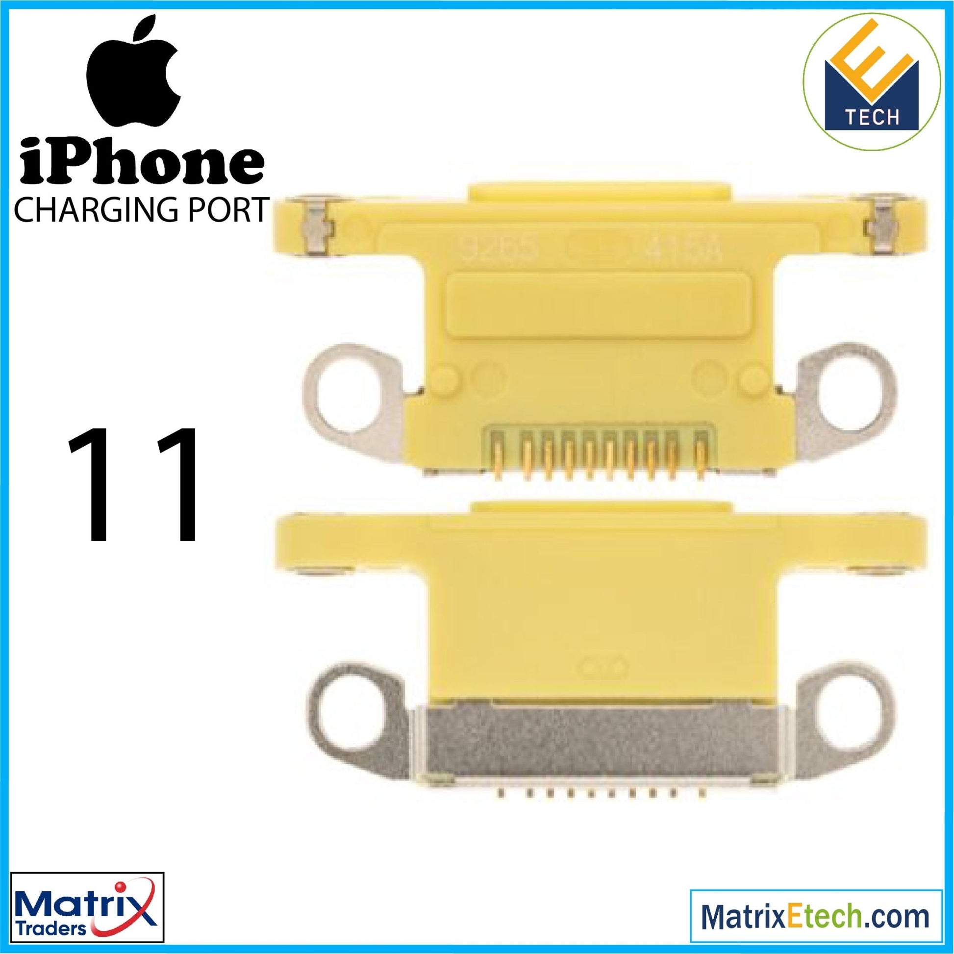 iPhone 11 Charging Port Only (10 Pack) - Matrix Traders