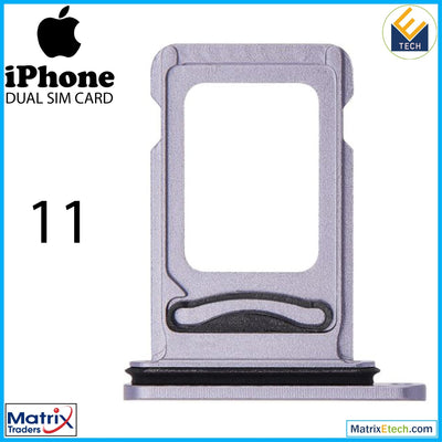 iPhone 11 Dual Sim Card Tray (Normal) - Matrix Traders