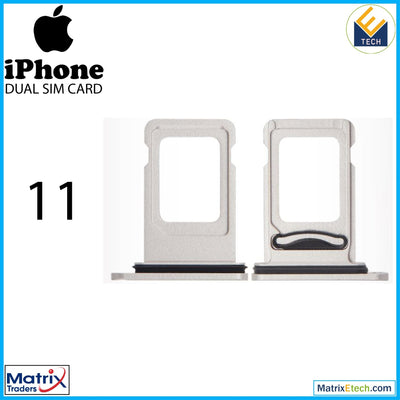 iPhone 11 Dual Sim Card Tray (Normal) - Matrix Traders