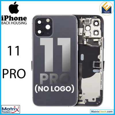 iPhone 11 Pro Back Housing W Small Components Pre - Installed (Aftermarket Plus) - Matrix Traders